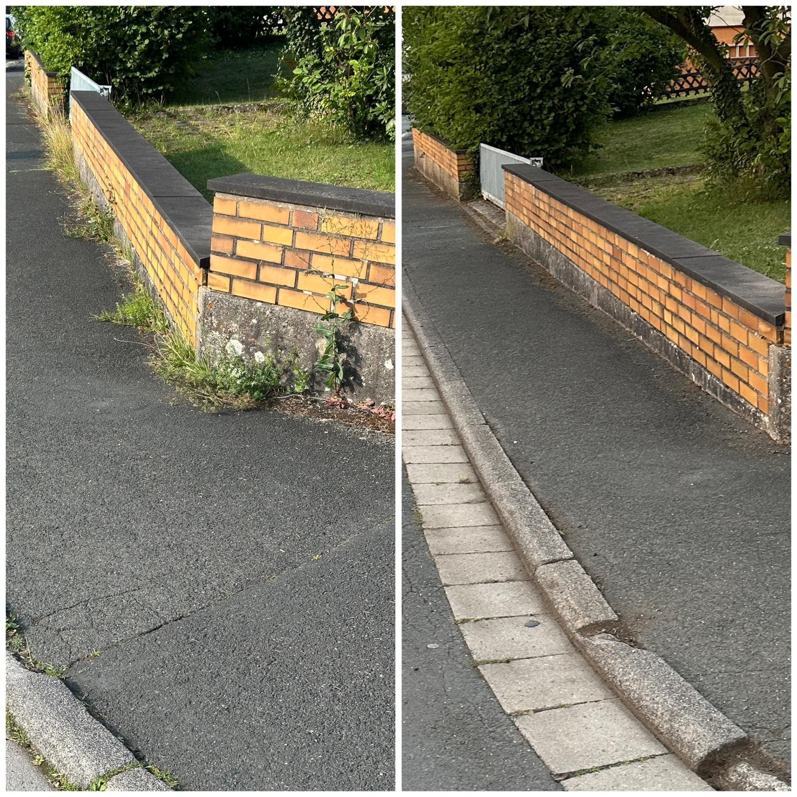 Pflasterreinigung